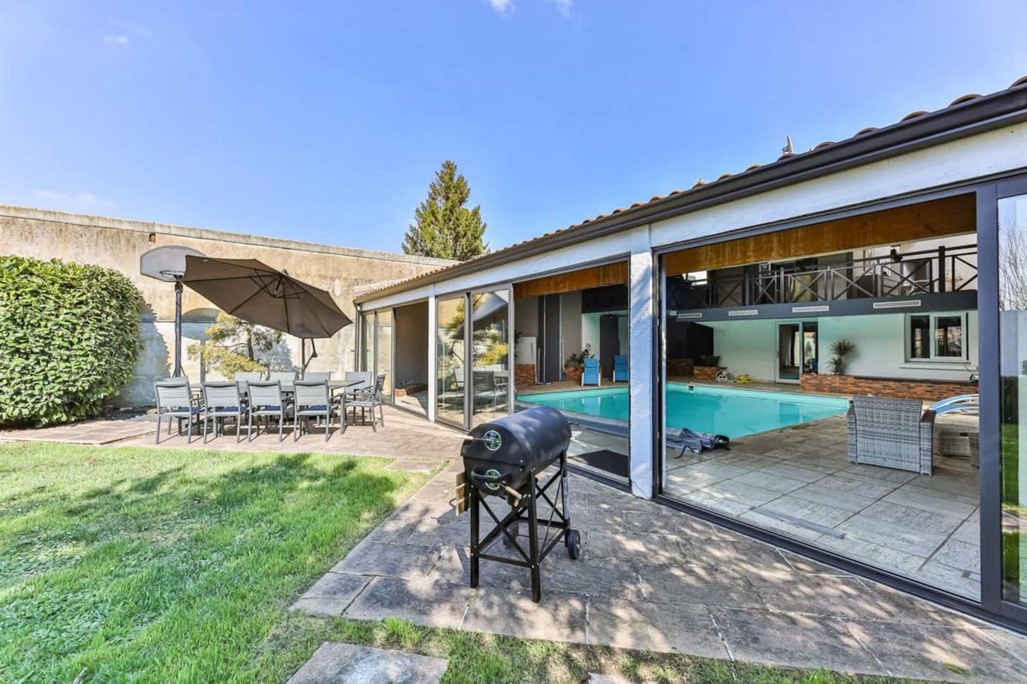 L'Atypique - Piscine Interieure - Wifi Villa Challans Kültér fotó