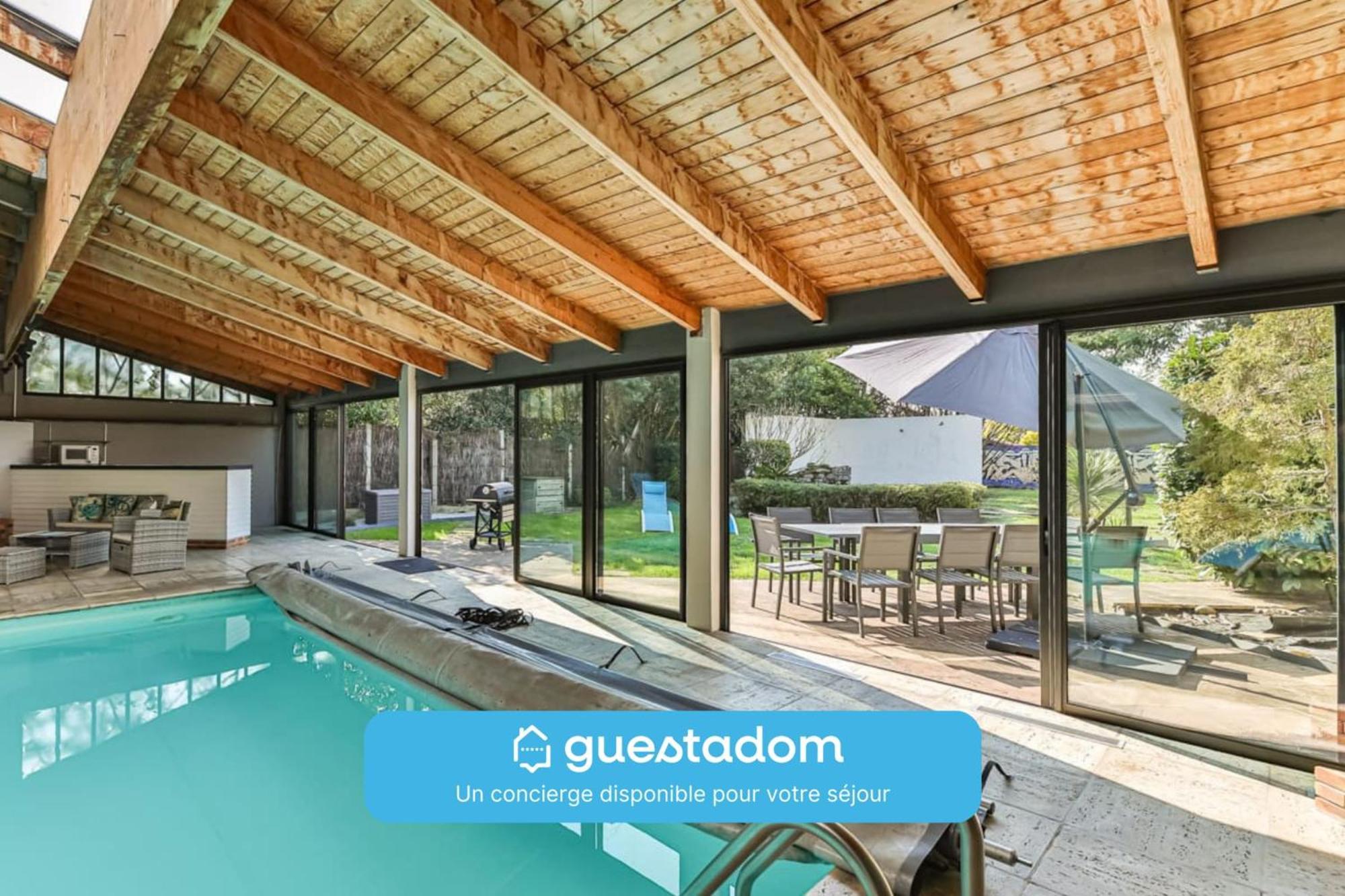 L'Atypique - Piscine Interieure - Wifi Villa Challans Kültér fotó